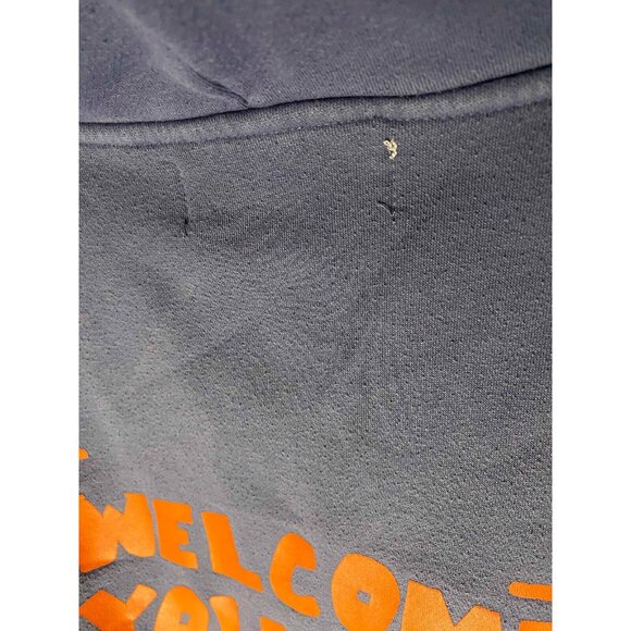 OTM On The Moon Hoodie Pullover Mens S Blue Sweatshirt Kid Cudi - Picture 6 of 9